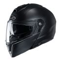 Casque Hjc modulaire I90 Semi Flat Noir