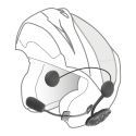 Interphone Active Pack Single - Interphone pour motos Bluetooth
