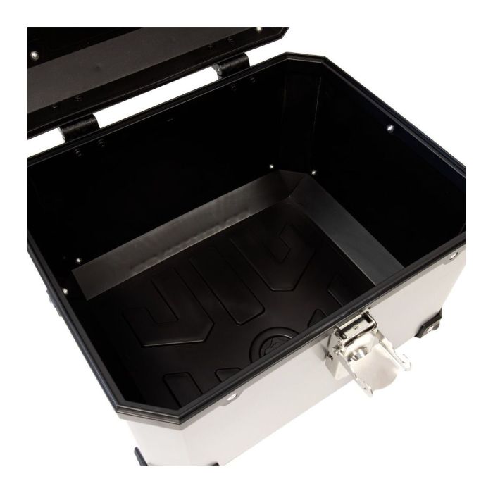 Top CaseX-plor 38 Lt. Con Piastra Univ. Colore Alluminio