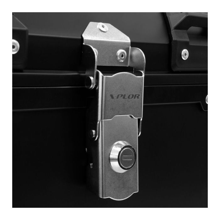 Top CaseX-plor 38 Lt. Con Piastra Univ. Colore Nero