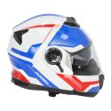 Casco Modulare Acerbis Serel 2206 Bianco Blu Rosso