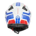 Casco Modulare Acerbis Serel 2206 Bianco Blu Rosso