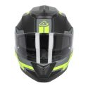 Casco Modulare Acerbis Serel 2206 Nero Giallo Fluo Opa