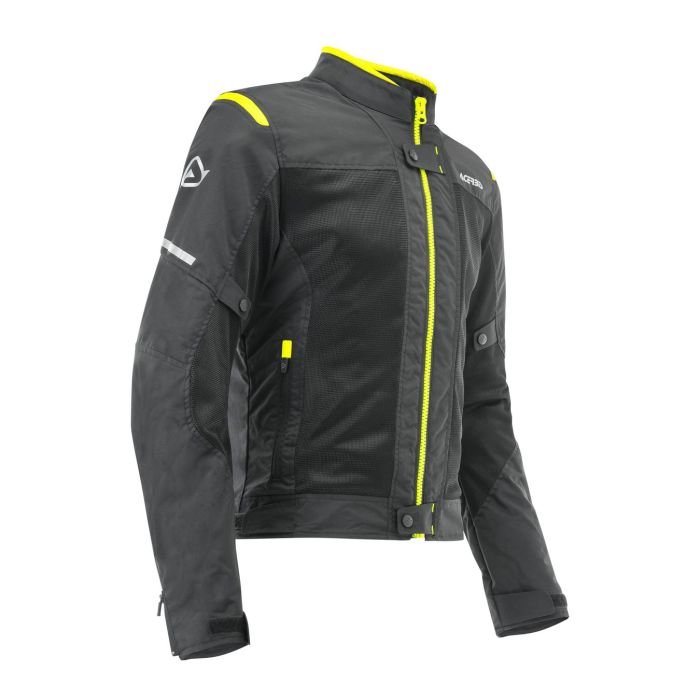 Acerbis Ramsey vented there is openwork summer jacket. Black/yellow
