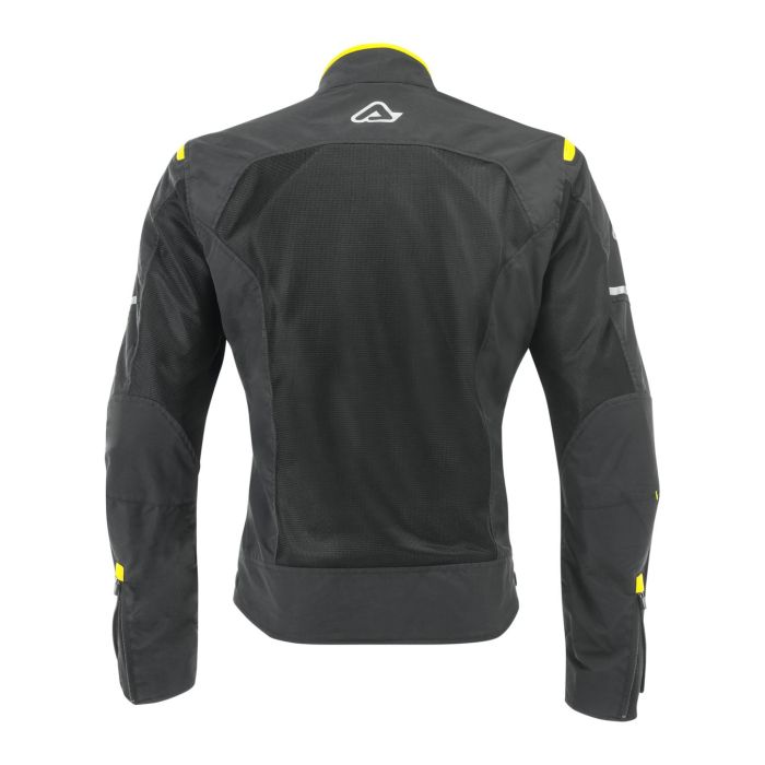 Acerbis Ramsey a ventilé, il y a une veste d’été ajourée. Noir/jaune