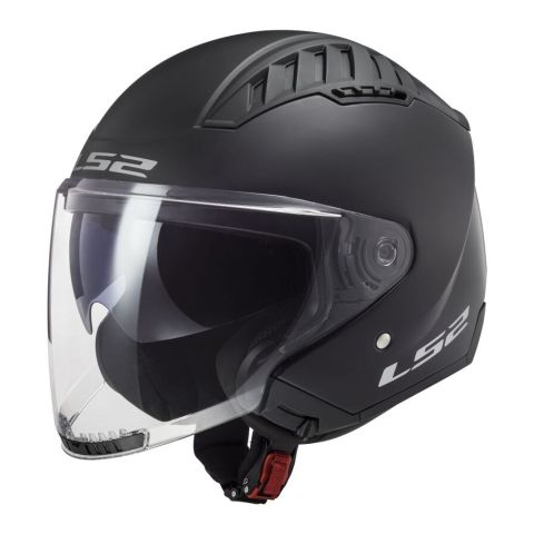 Casco Ls2 Of600 Copter II 06 Con Sunvisor Matt Black