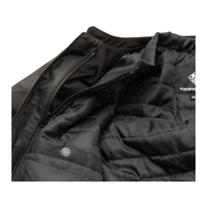 Giacca Donna In Pelle Tucano Urbano Vittoria Nero