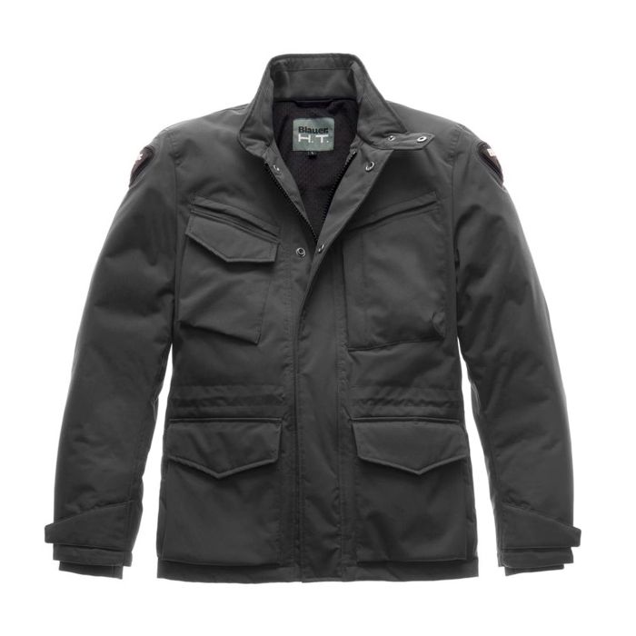 Ethan Winter Grey Blauer Fabric Jacket