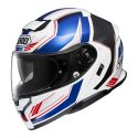 Casco Modulare Shoei Neotec 3 Grasp Tc10 Bianco Blu Ross