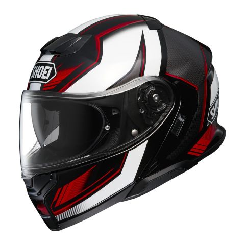 Casco Modulare Shoei Neotec 3 Grasp Tc5 Nero Rosso Bianc