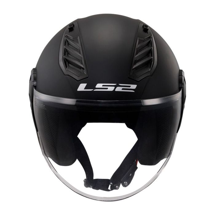 Casco Jet Ls2 Of616 Airflow Ii Mono Solid Matt Black