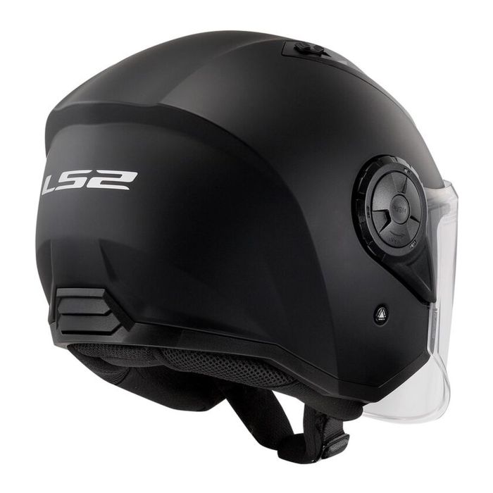 Casco Jet Ls2 Of616 Airflow Ii Mono Solid Matt Black