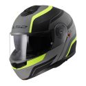 Casco Modulare Ls2 Ff908 Strobe II Monza M.black H-v Yellow