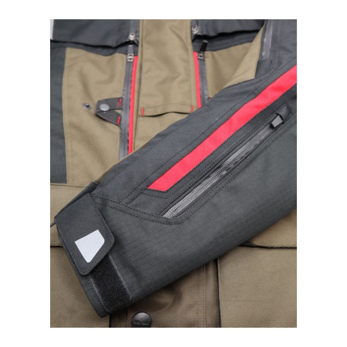 Giacca Estiva Oj Escaper J Green/black/red