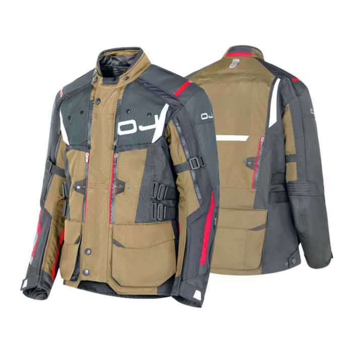 Giacca Estiva Oj Escaper J Green/black/red