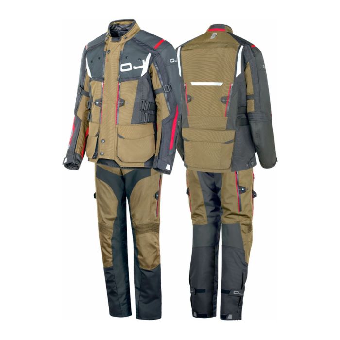 Giacca Estiva Oj Escaper P Green/black/red