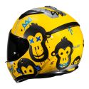 Casco Integrale Bambino Hjc C10 Geti Yellow Fluo