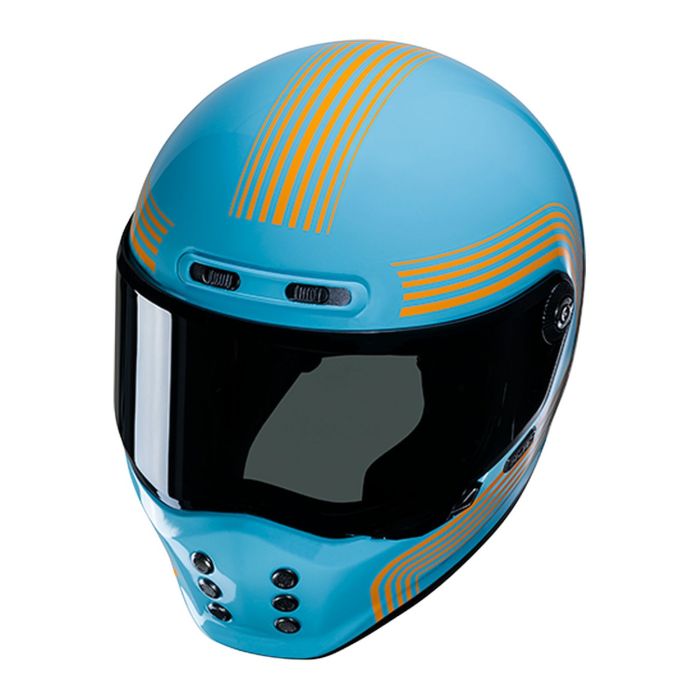 Casco Integrale Hjc V10 Foni Blue
