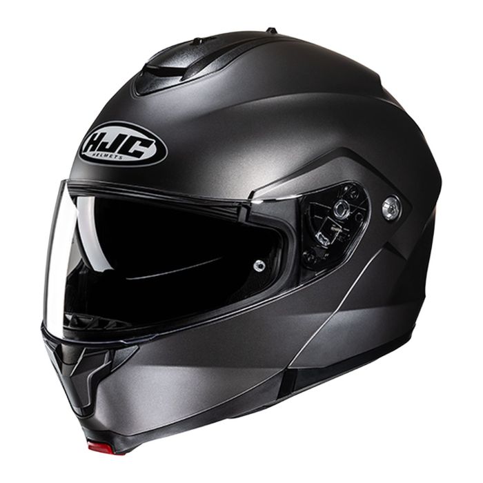 Casco Modulare Hjc C91n Solid Semi Flat Titanium