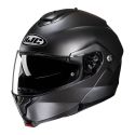 Casco Modulare Hjc C91n Solid Semi Flat Titanium