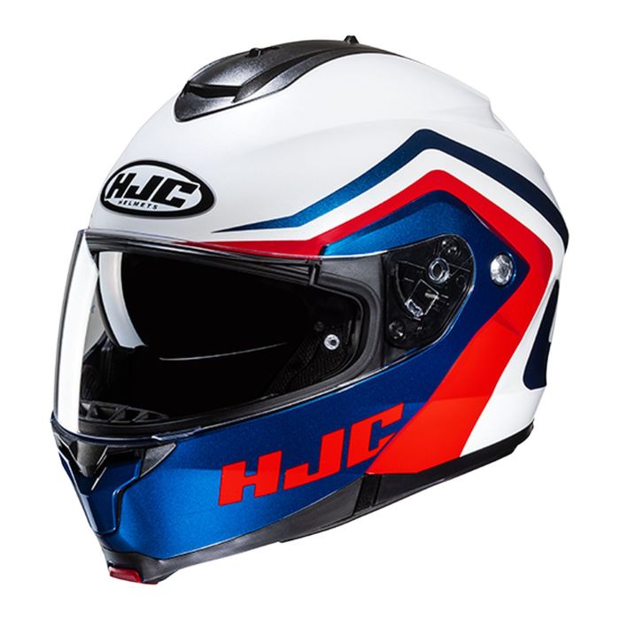 Casco Modulare Hjc C91n Nepos White Blue Red
