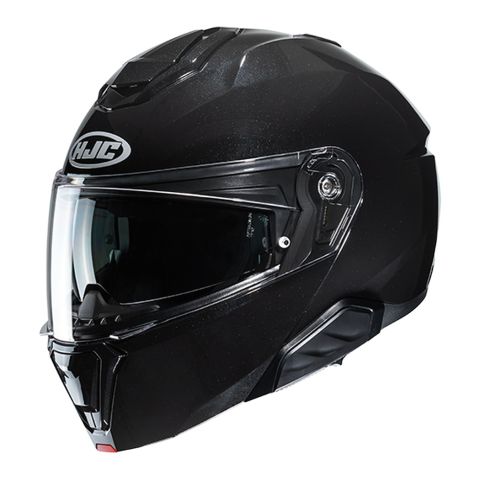 Casco Modulare Hjc I91 Solid Metal Black