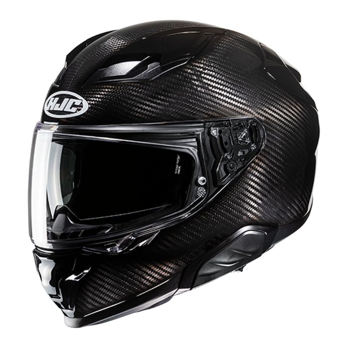Casco Integrale Hjc F71 Carbon Solid Black