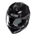 Casco Integrale Hjc F71 Carbon Solid Black