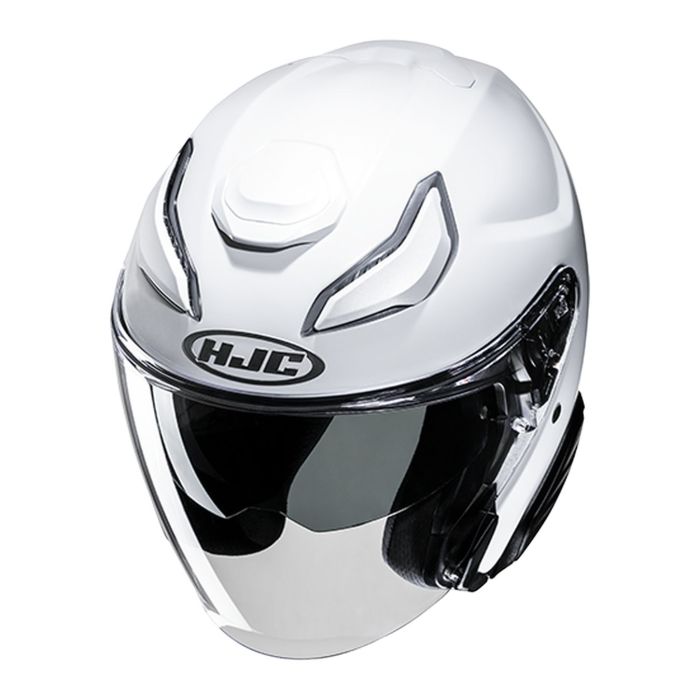 Casco Jet Hjc F31 Solid Pearl White