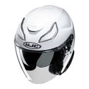 Casco Jet Hjc F31 Solid Pearl White