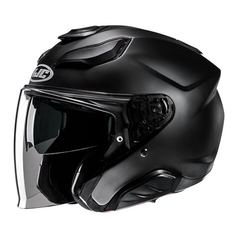 Casco Jet Hjc F31 Solid Semi Flat Black