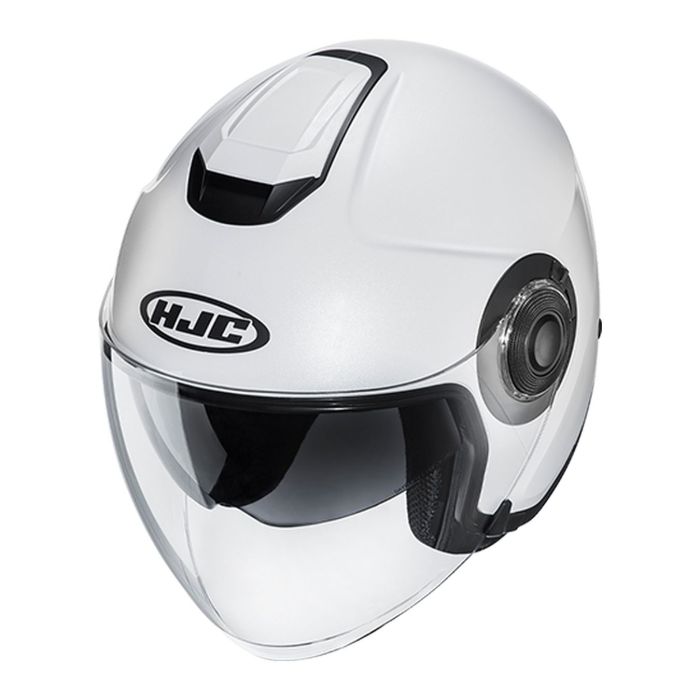 Casco Jet Hjc i40N Solid Pearl White