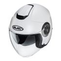 Casco Jet Hjc i40N Solid Pearl White