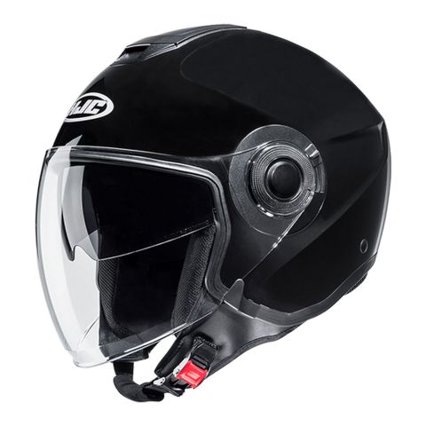 Casco Jet Hjc i40N Solid Metal Black