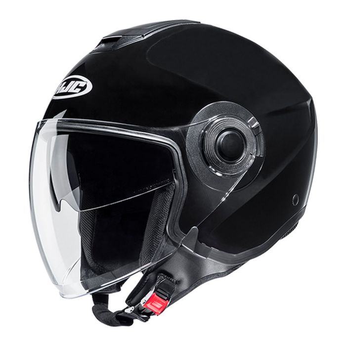 Casco Jet Hjc i40N Solid Metal Black