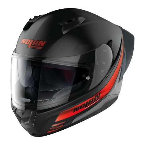 Casco Nolan N60-6 Sport Outset Flat Black Red