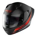 Casco Nolan N60-6 Sport Outset Flat Black Red
