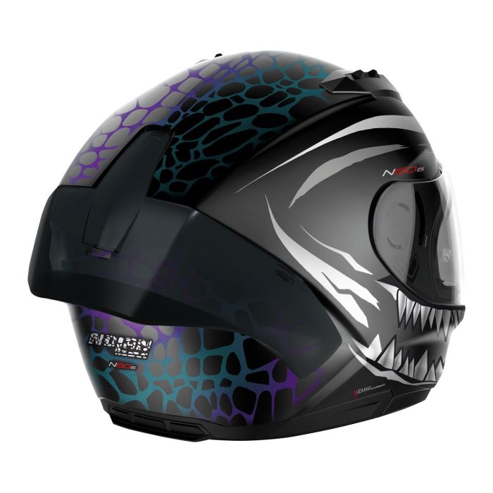 Casco Nolan N60-6 Sport Ravenous Flat Black