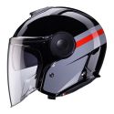 Casco Caberg Soho Zephyr Black / Grey / Red
