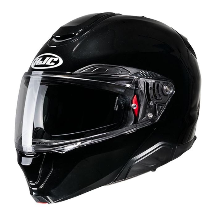 Casco Modulare Hjc Rpha 91 Solid Nero Lucido
