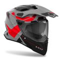 Casco Airoh Commander 2 Reveal 06 Red Fluo Matt