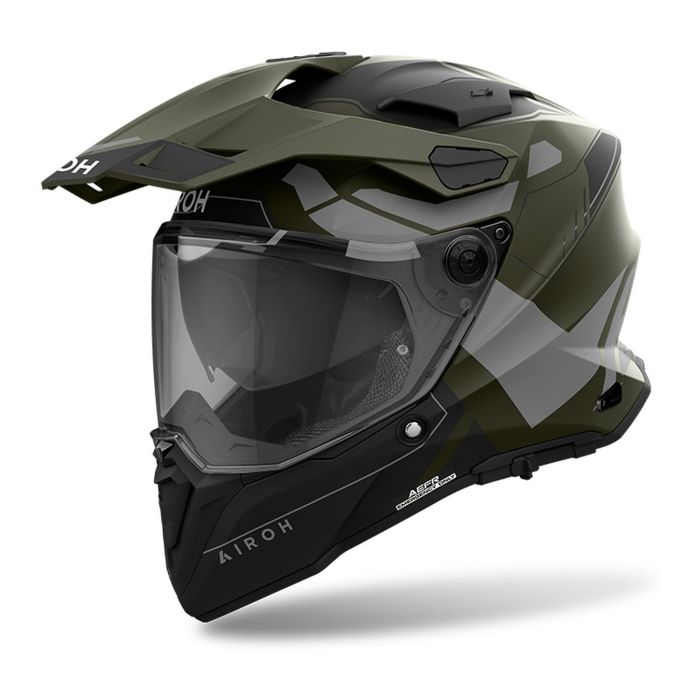 Casco Airoh Commander 2 Reveal 06 Military Green