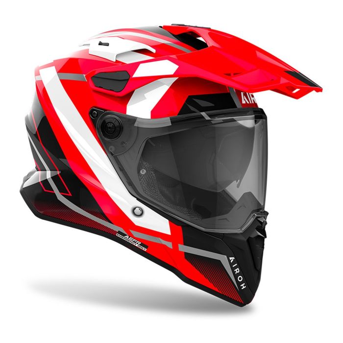 Casco Airoh Commander 2 Mavick 06 Red Gloss