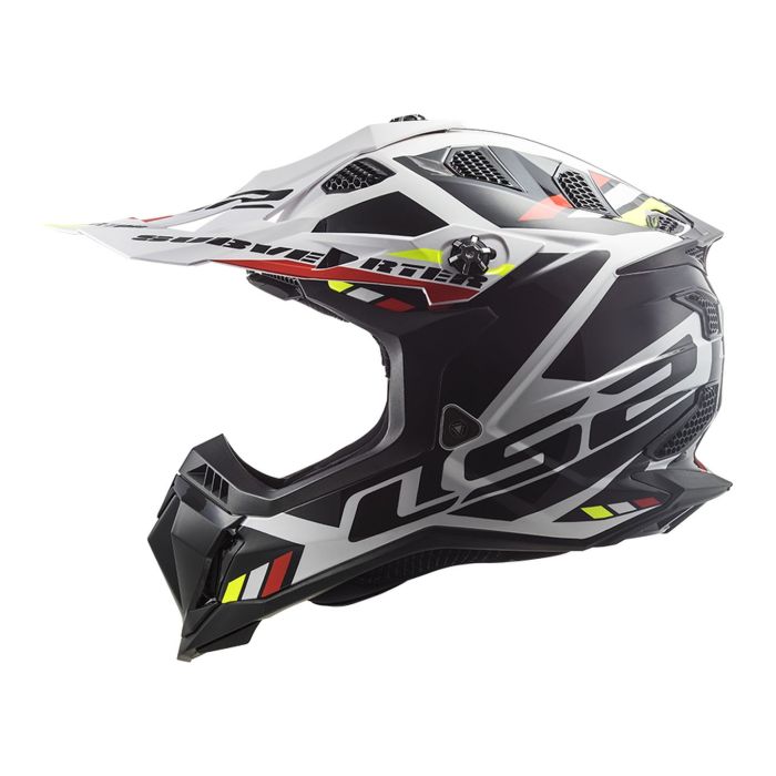 Casco Ls2 Mx700 Subverter Stomp 06 White / Black