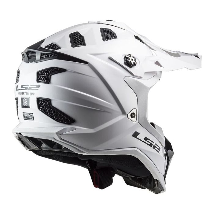 Casco Ls2 Mx700 Subverter Solid 06 Gloss White