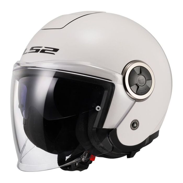 Casco Ls2 Of620 Classy Solid 06 White