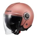 Casco Ls2 Of620 Classy Solid 06 Matt Gold / Pink