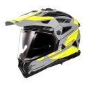 Casco Ls2 Mx702 Pioneer Ii Namib 06 Matt Grey / H-v / Ye