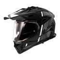 Casco Ls2 Mx702 Pioneer Ii Hill 06 Matt Black / White