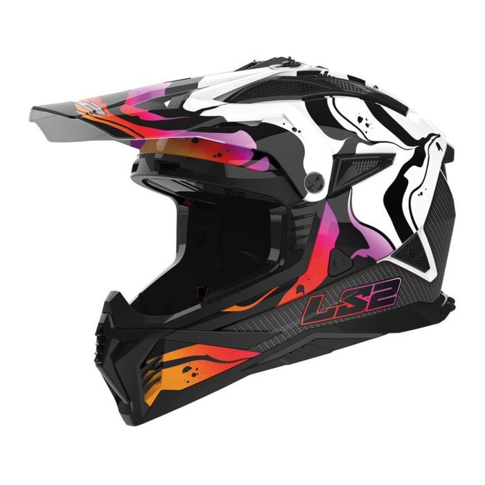 Casco Ls2 Mx708 Fast Ii Wash 06 White